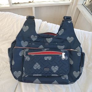 Lug romper carry all shoulder bag